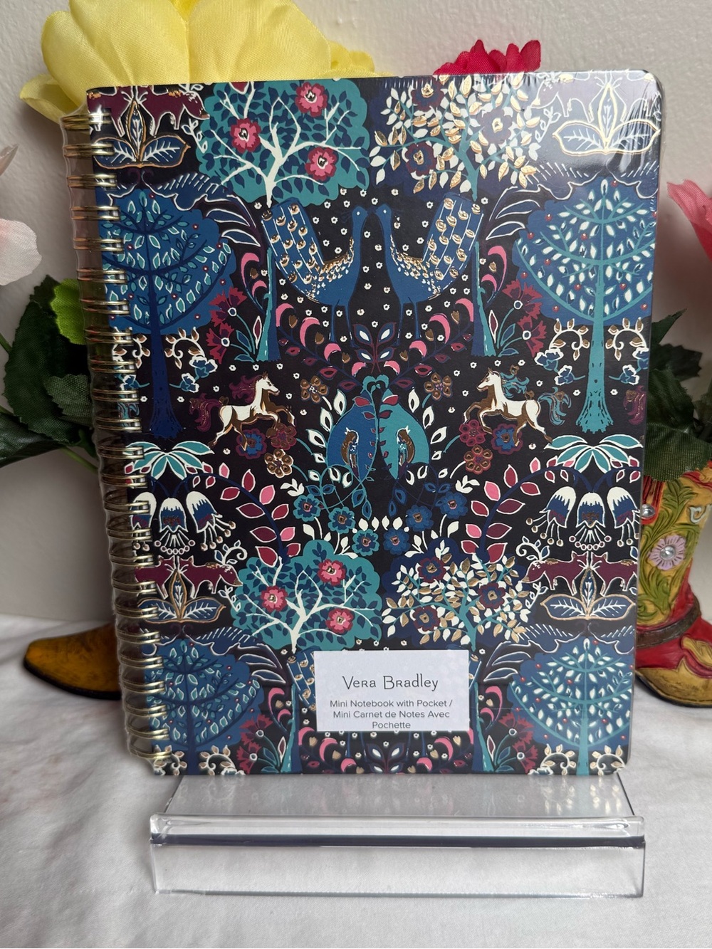 NWT Vera Bradley Enchantment Mini Notebook